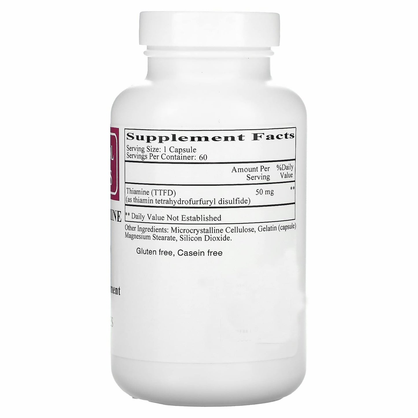 Frascos sellados Ecological Formulas All Thiamine B1 50mg