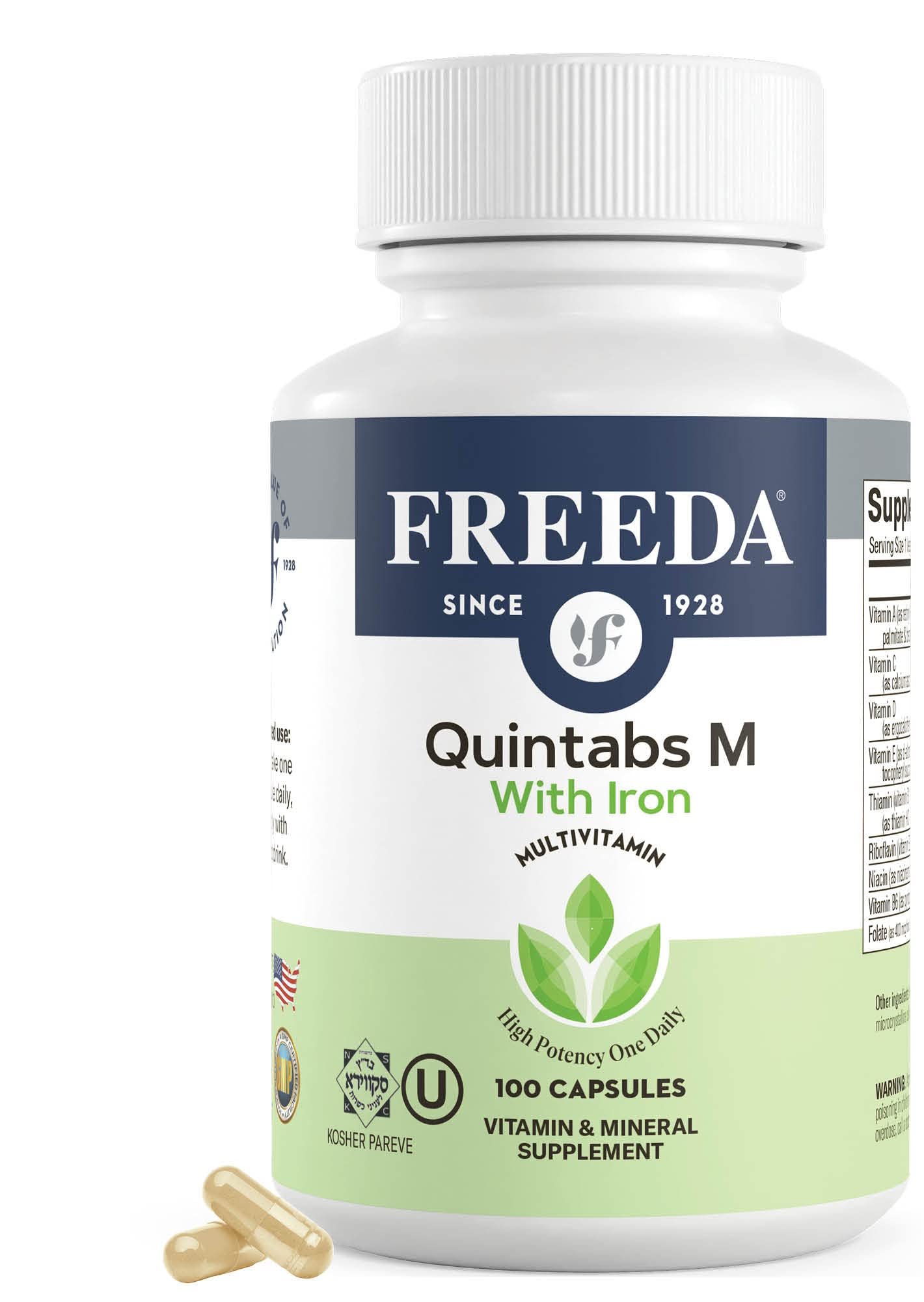 FREEDA multivitamínico cápsulas detalle