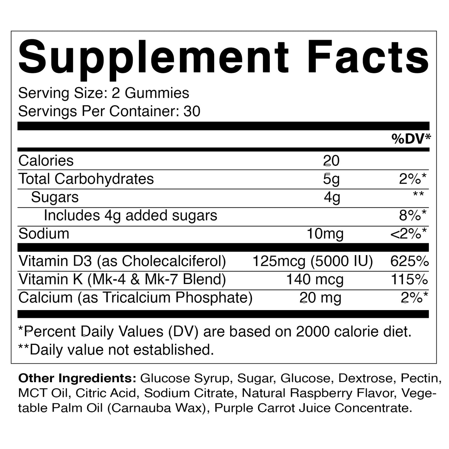 Frente de paquete gominolas Vitamatic vitamina d3 k2 sin gluten