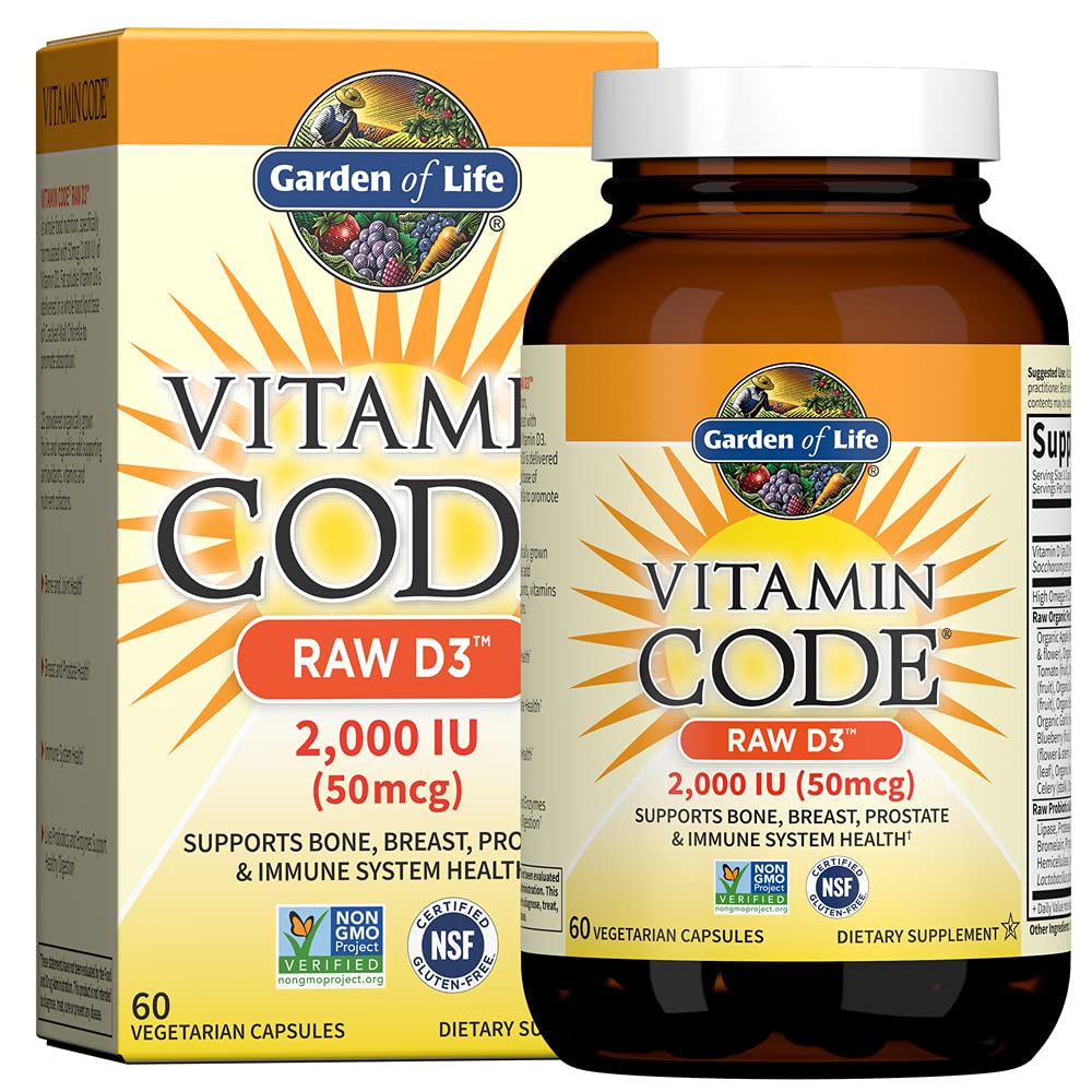 Garden of Life combinación probióticos y vitamina d3 para mujeres