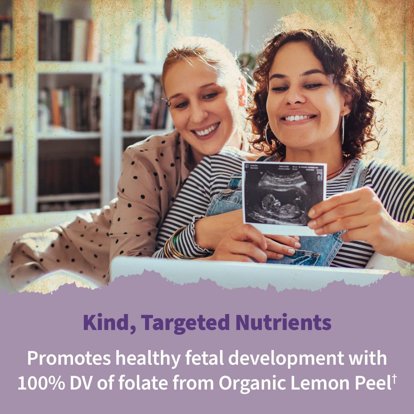 Vitaminas prenatales Garden of Life con folato, vitamina D3 y B para embarazo