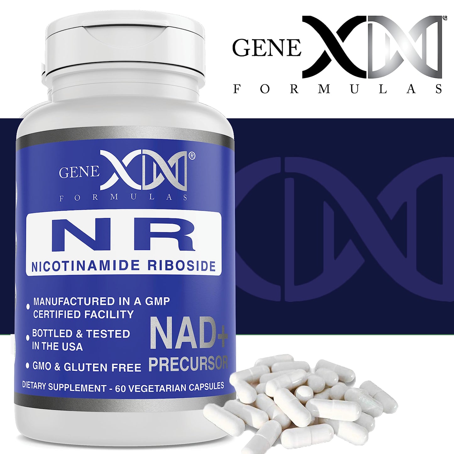Genex Formulas cápsulas NAD+ precursor natural