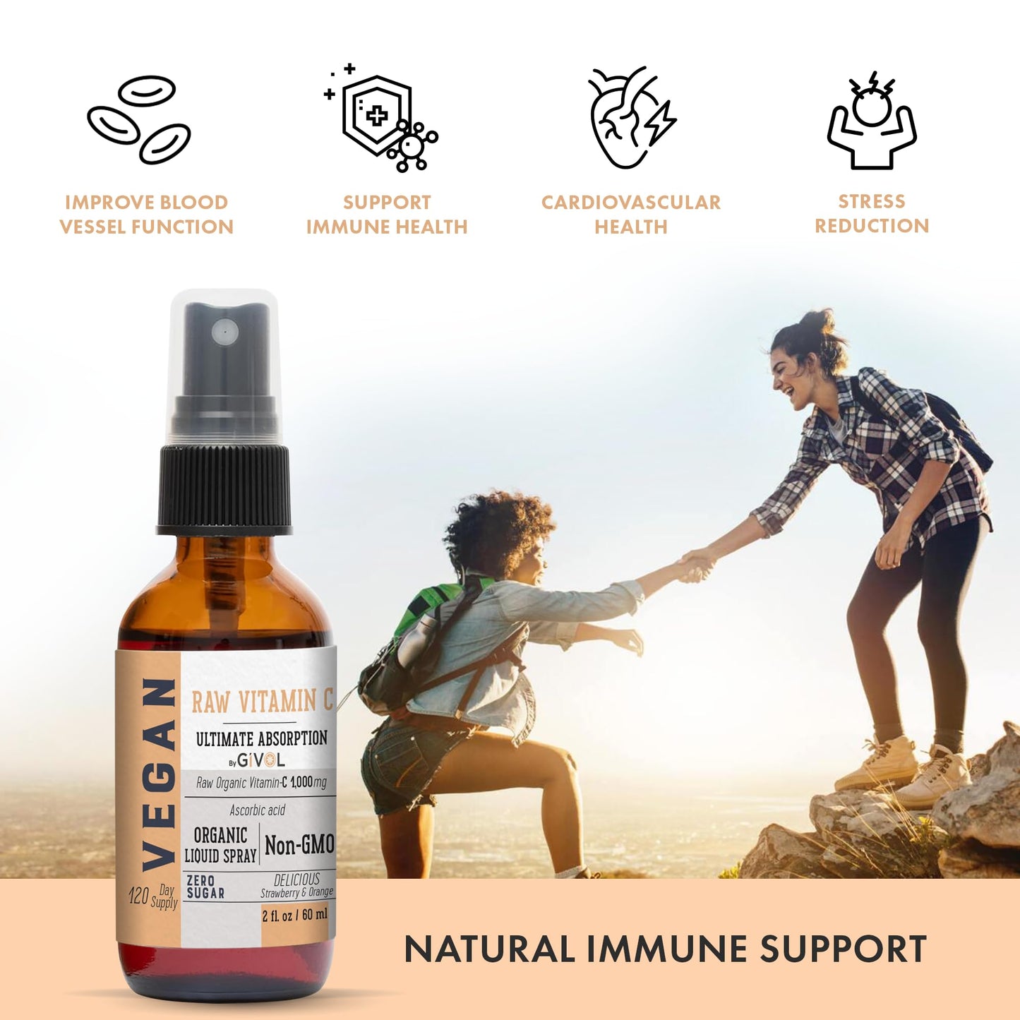 Givol vitaminas naturales para apoyo inmune y salud ósea