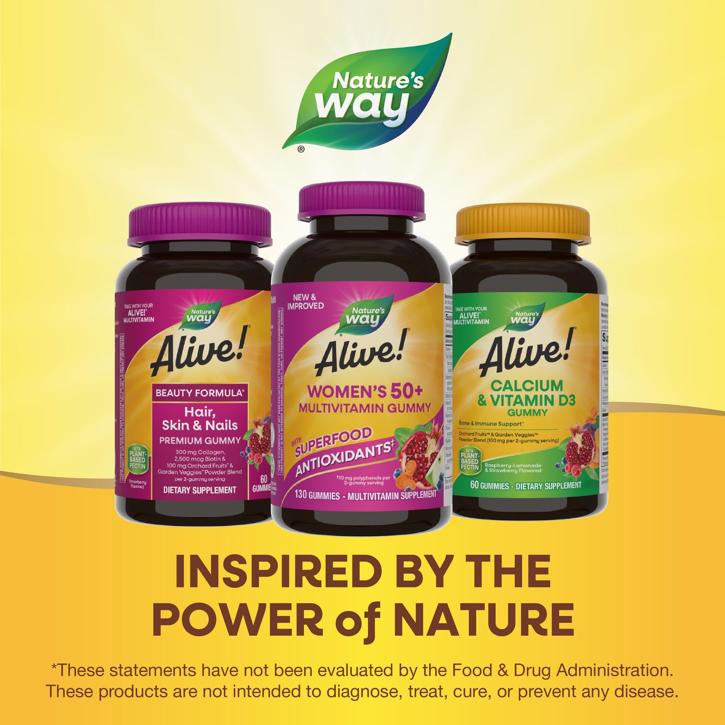 Gomas Alive! inspiradas en la naturaleza
