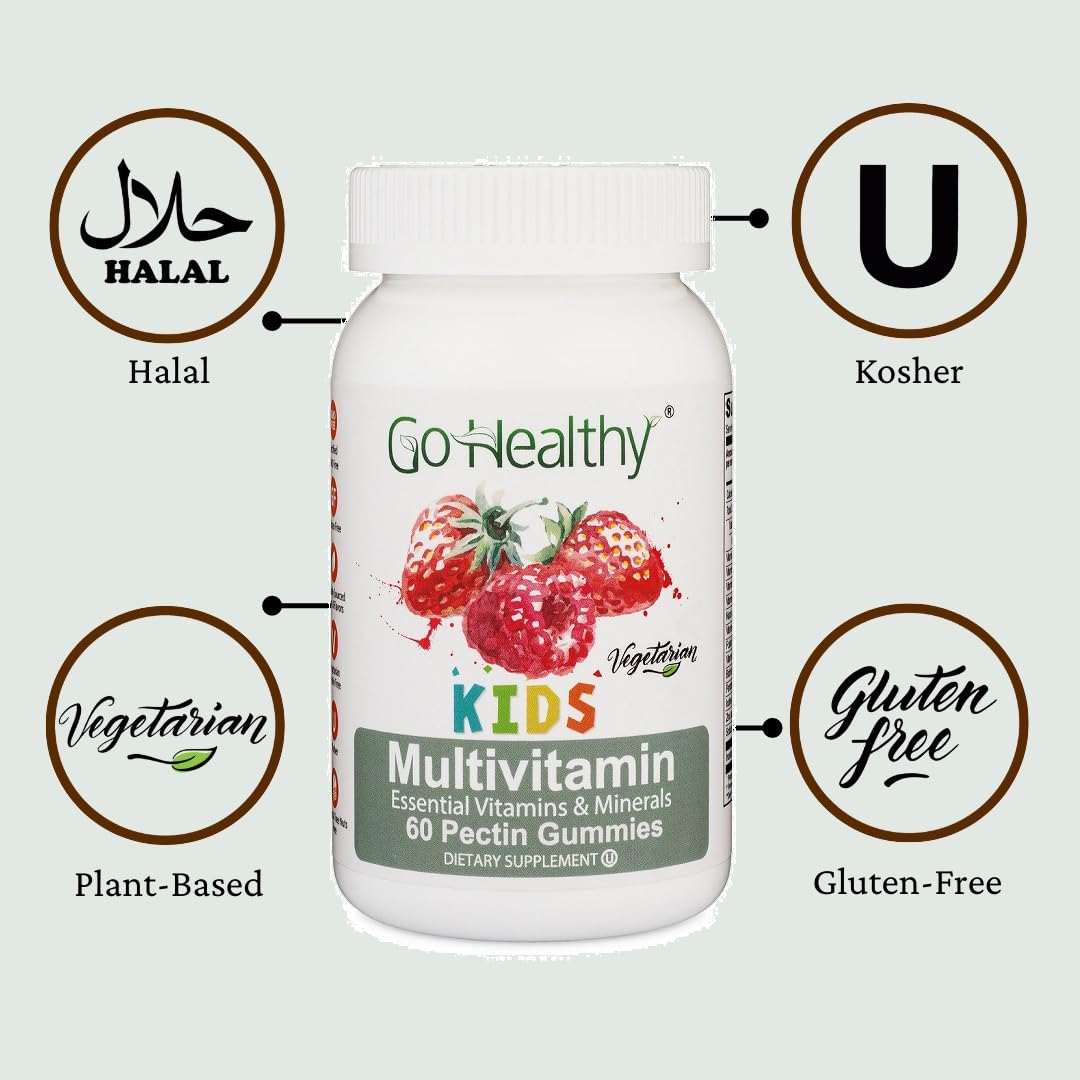 Gominolas Go Healthy paquete 60 piezas para niños