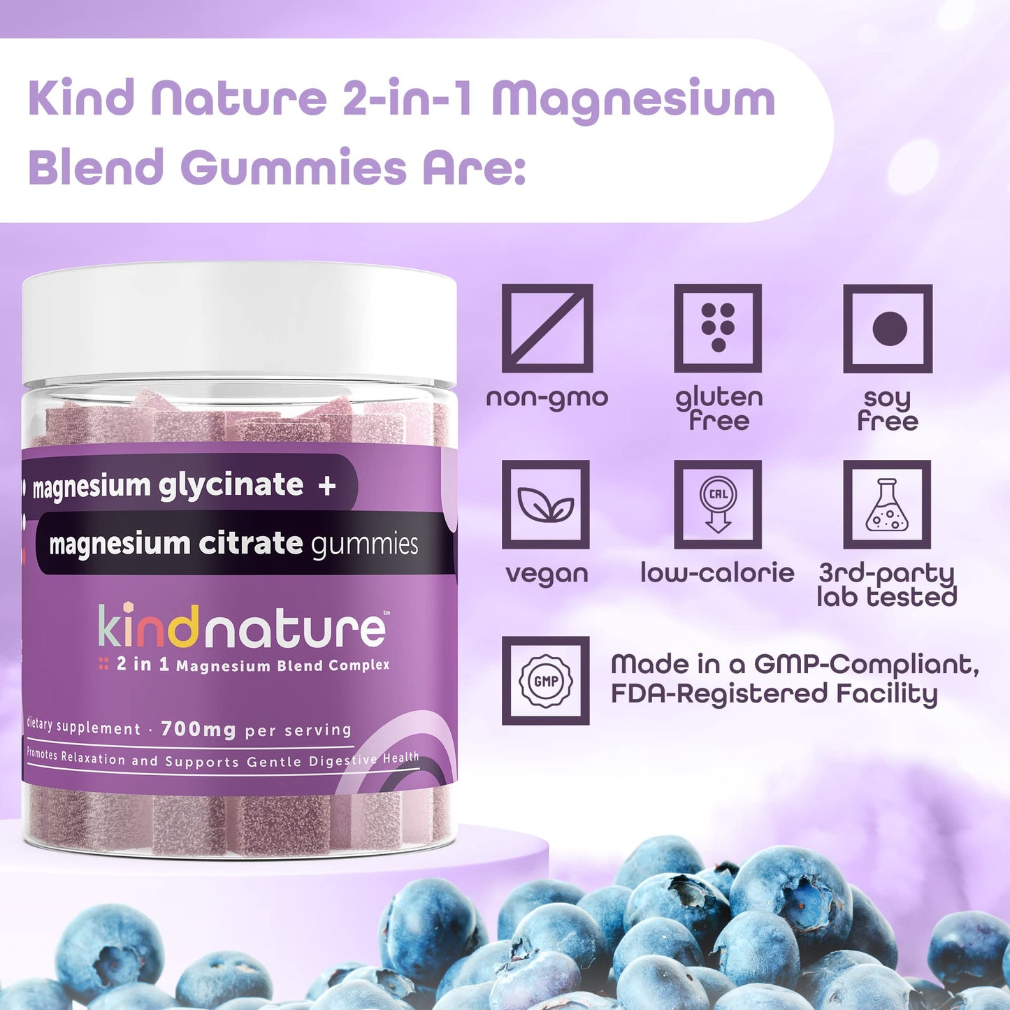 Gominolas Kind Nature caja abierta con producto visible