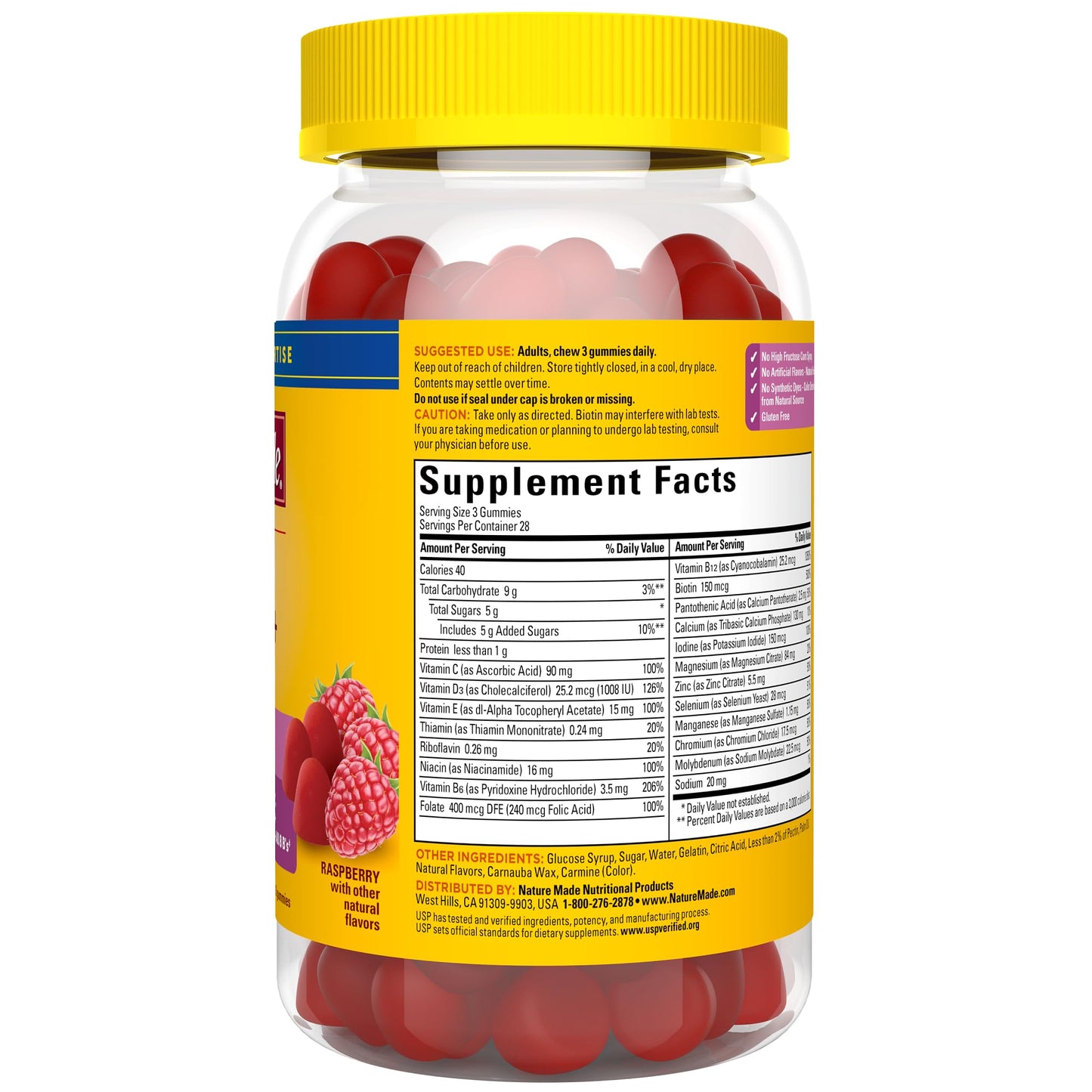 Gominolas multivitamínicas avanzadas para ella