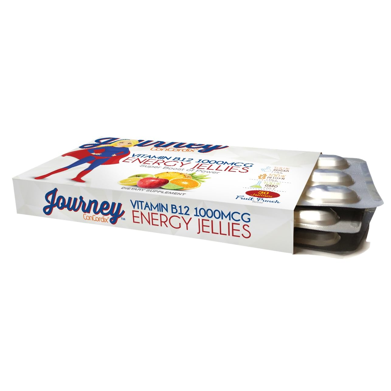 Gominolas vitaminicas Journey B12 absorcion mejorada post cirugia bariatrica