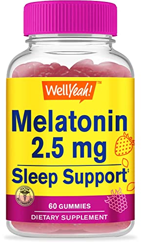 Gomita WellYeah vitamina D3 K2 y melatonina para mejor descanso