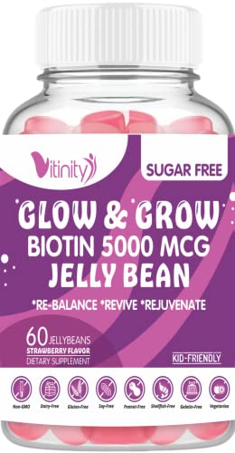 Gomitas biotina 5000mcg VITINITY envase frontal sin azúcar