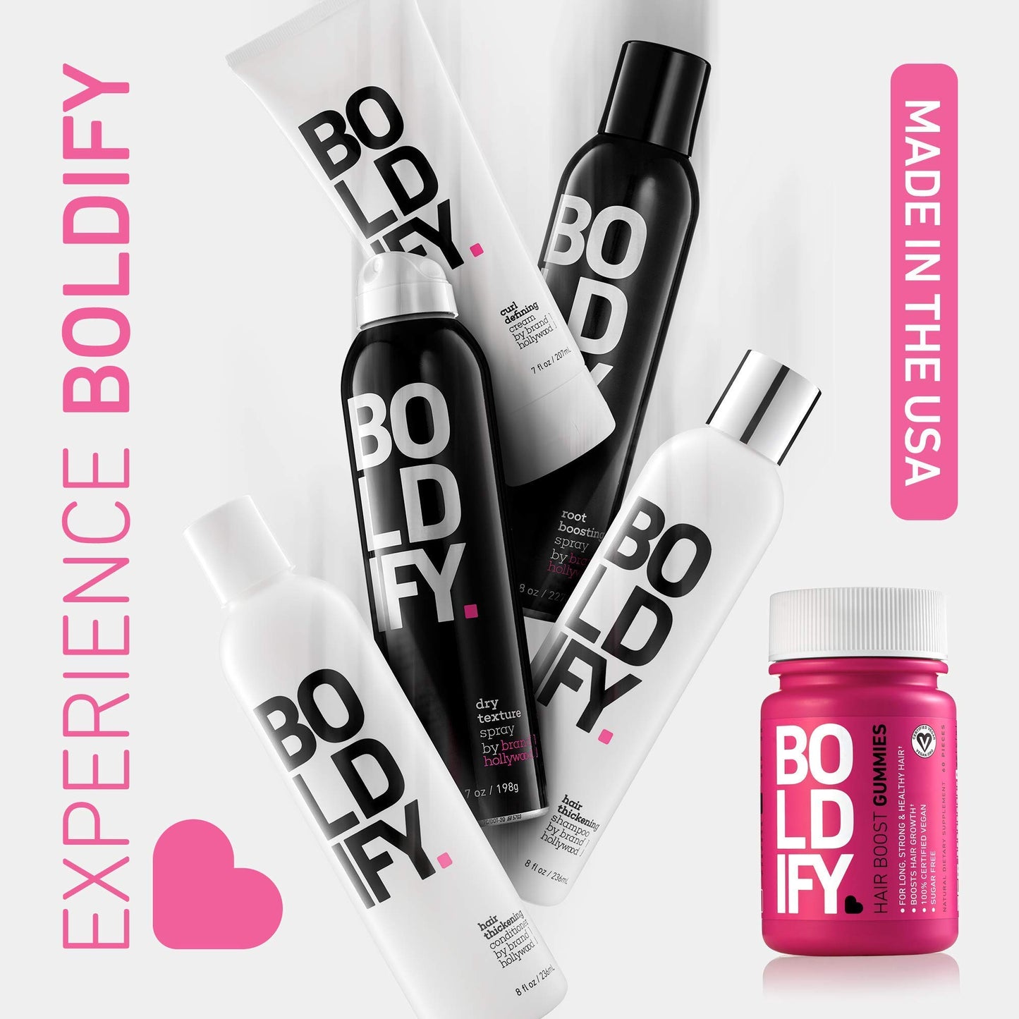 Gomitas Boldify para piel y cabello saludables