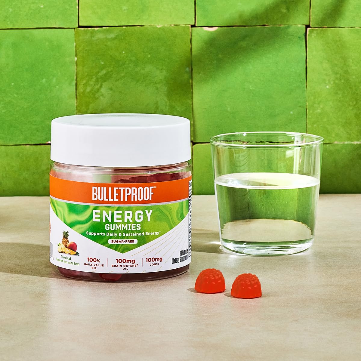 Gomitas Bulletproof para energía sostenida con Brain Octane