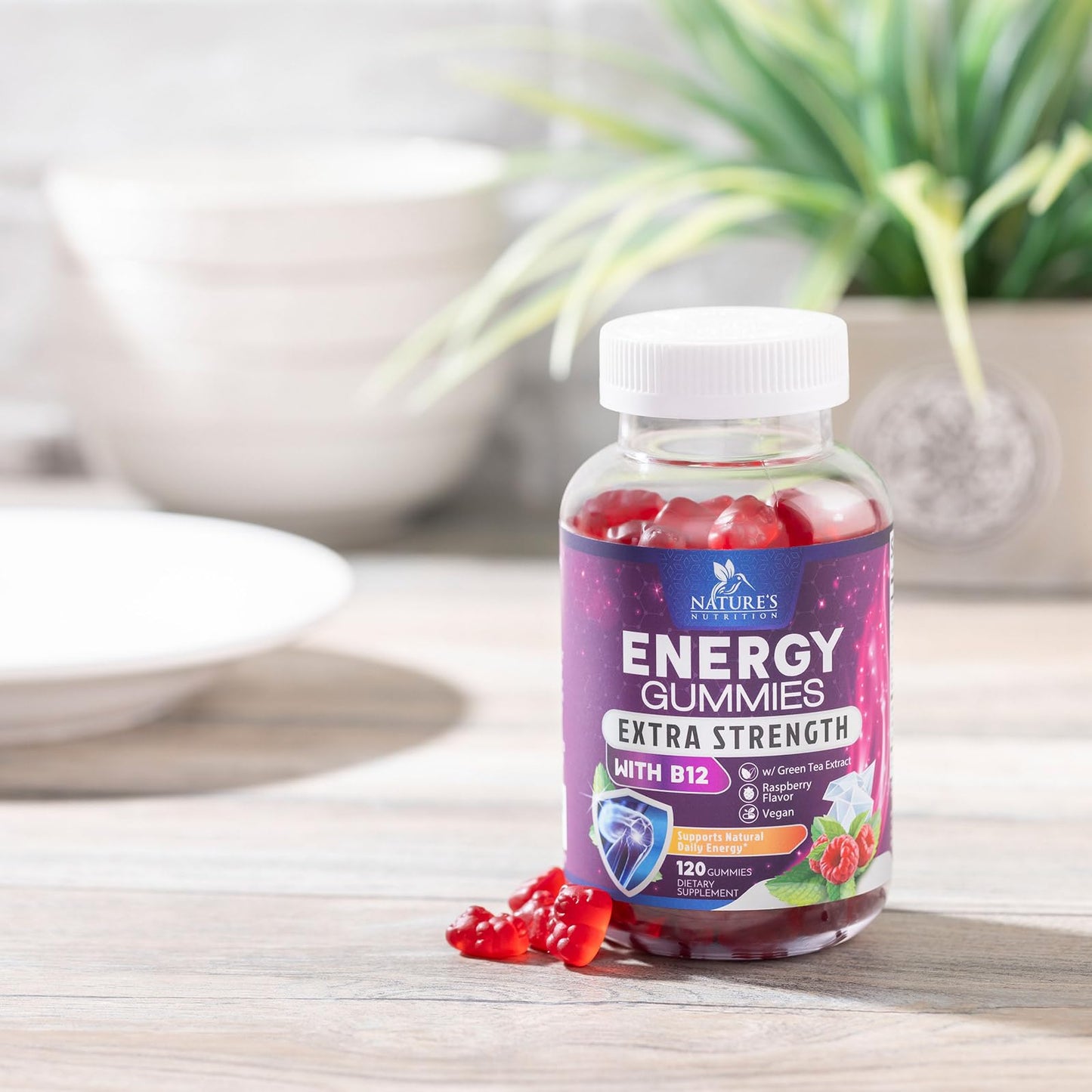 Gomitas energéticas sabor frutas del bosque Nature's Nutrition