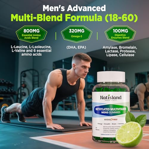 Gomitas vitamínicas para energía e inmunidad masculina