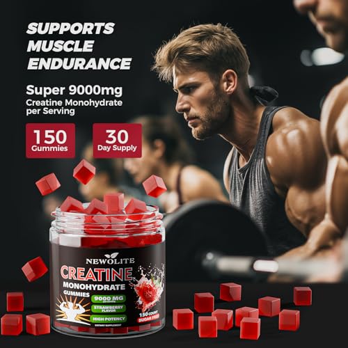 Gomitas para energía muscular y apoyo en el entrenamiento