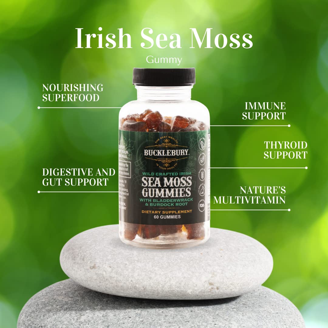 Gomitas irlandesas de musgo marino: suplemento para el sistema inmune