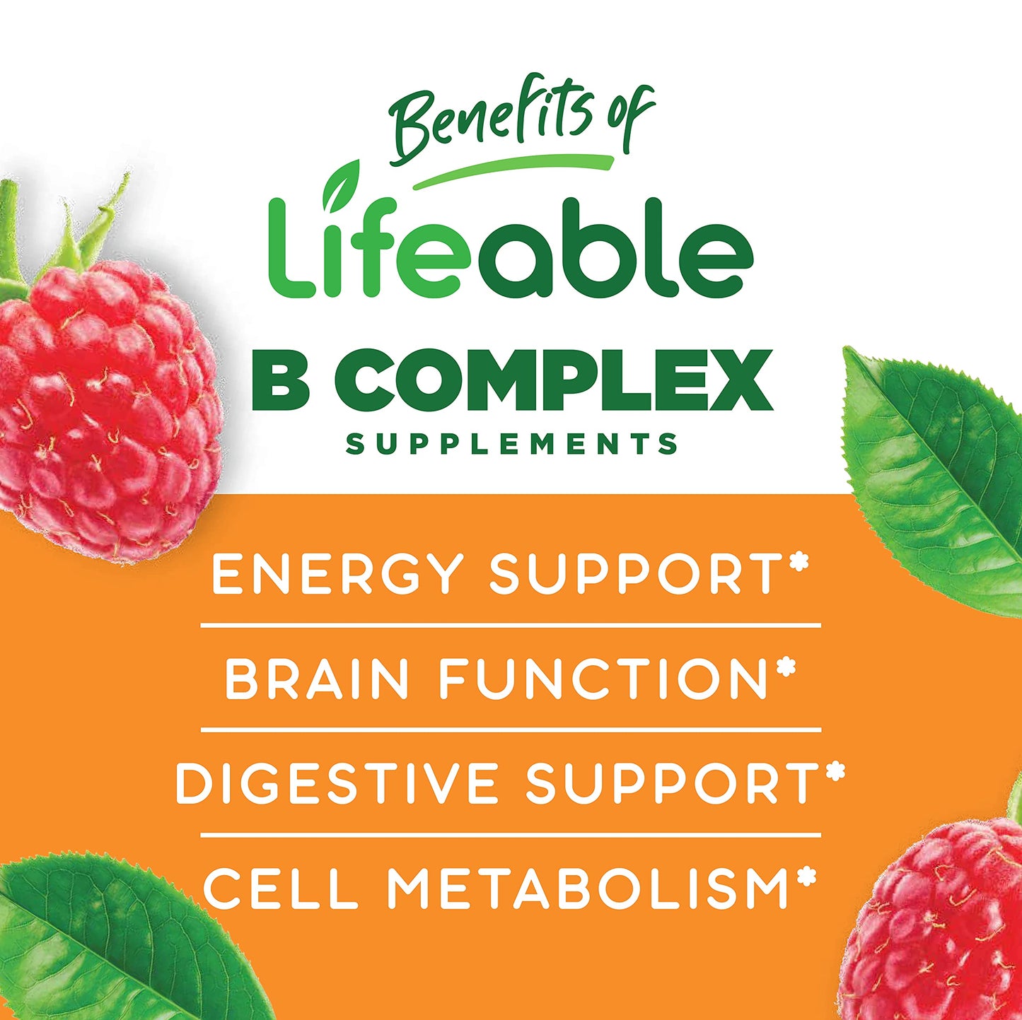 Gomitas Lifeable vitaminas infantiles B complejo masticables sin gluten