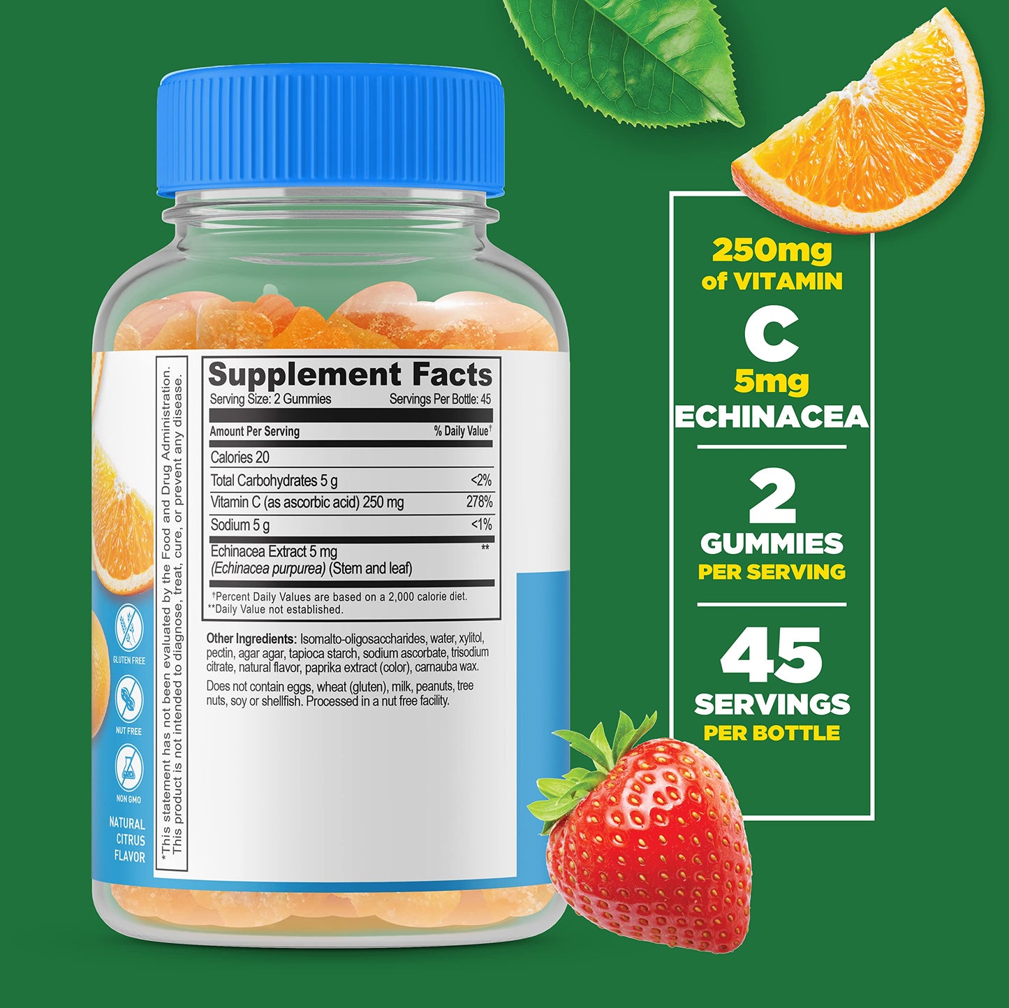 Gomitas masticables sin azúcar multivitaminas para mujeres Lifeable
