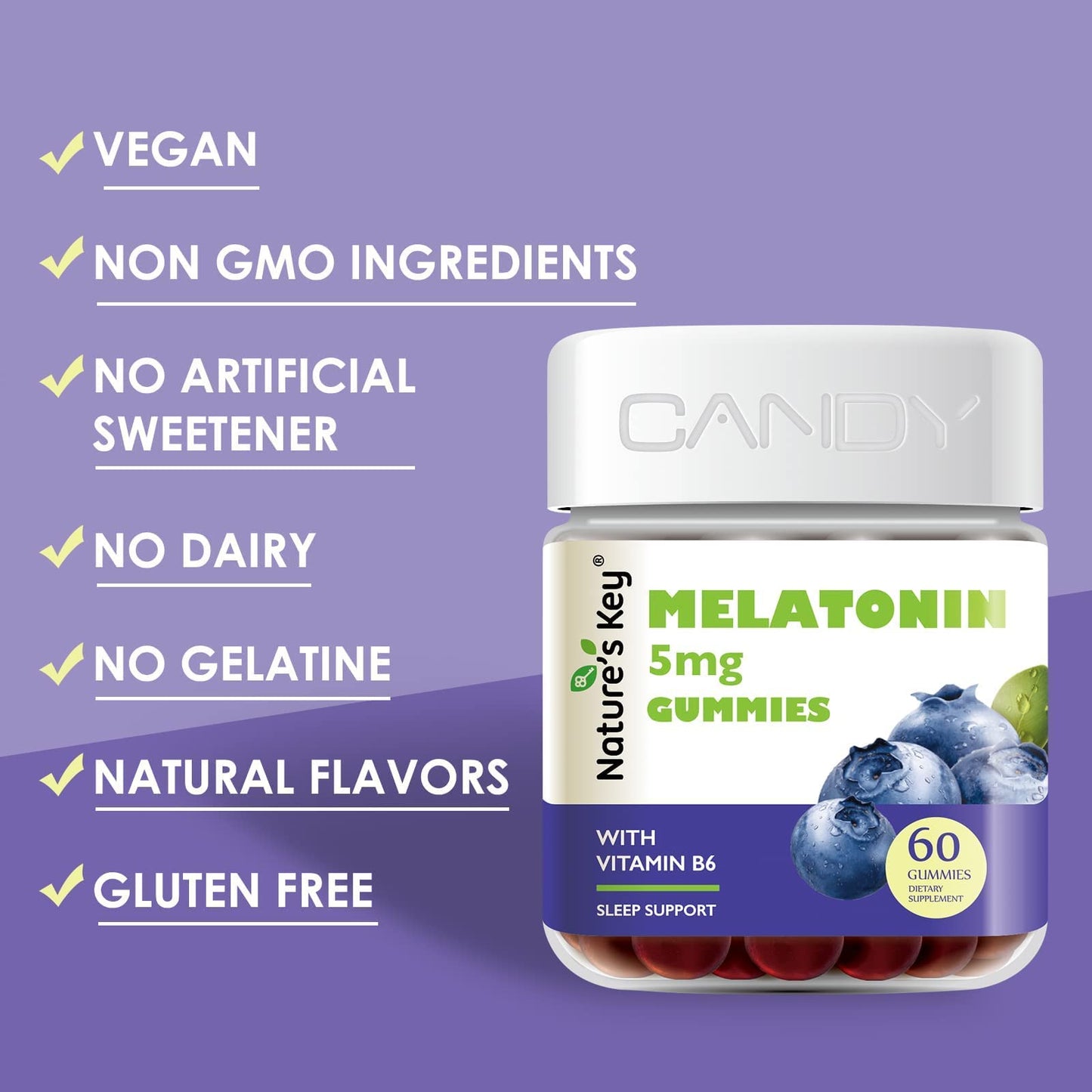 Gomitas para metabolismo saludable y energía Natural