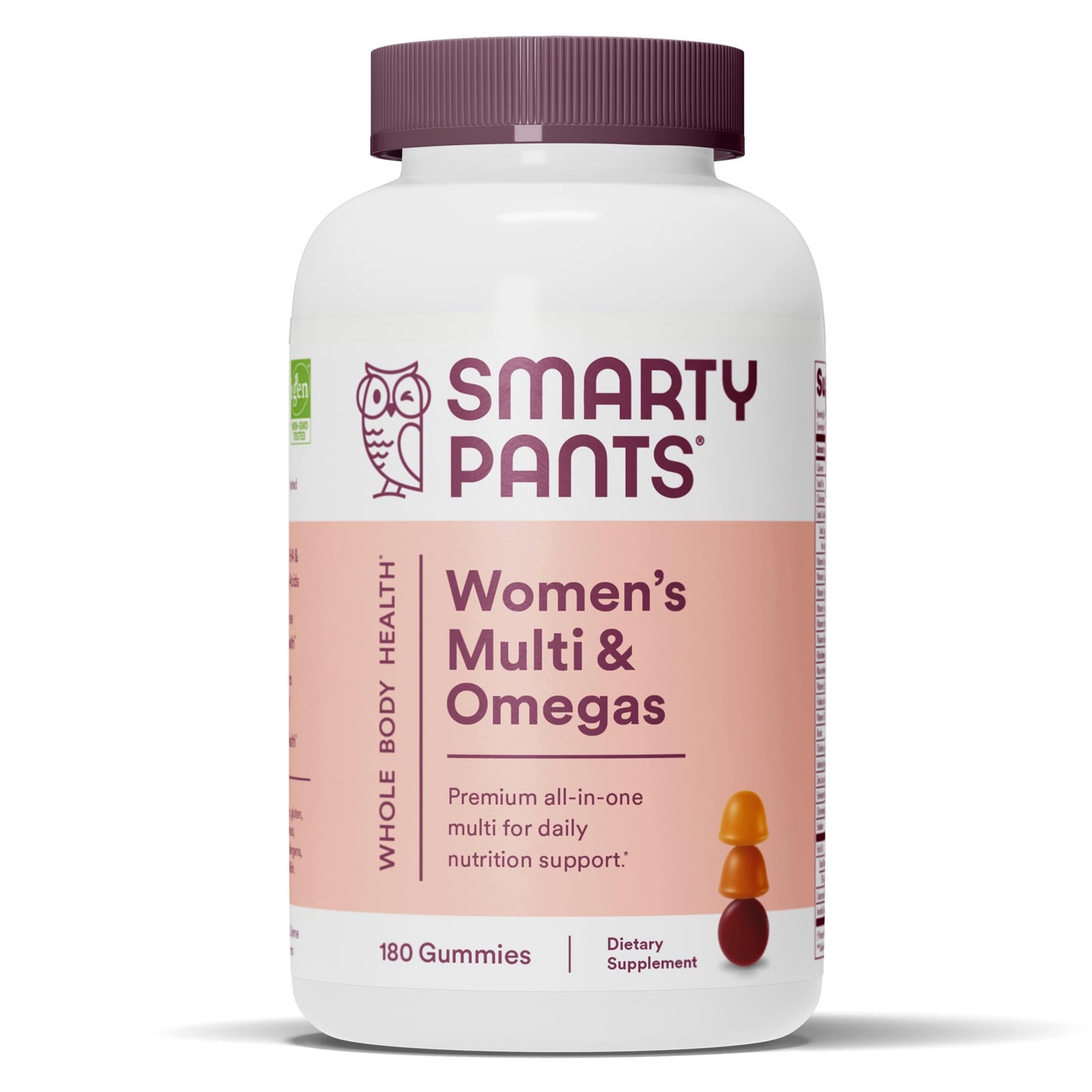 Gomitas multivitamínicas para niños con sabor a cereza, uva y berry