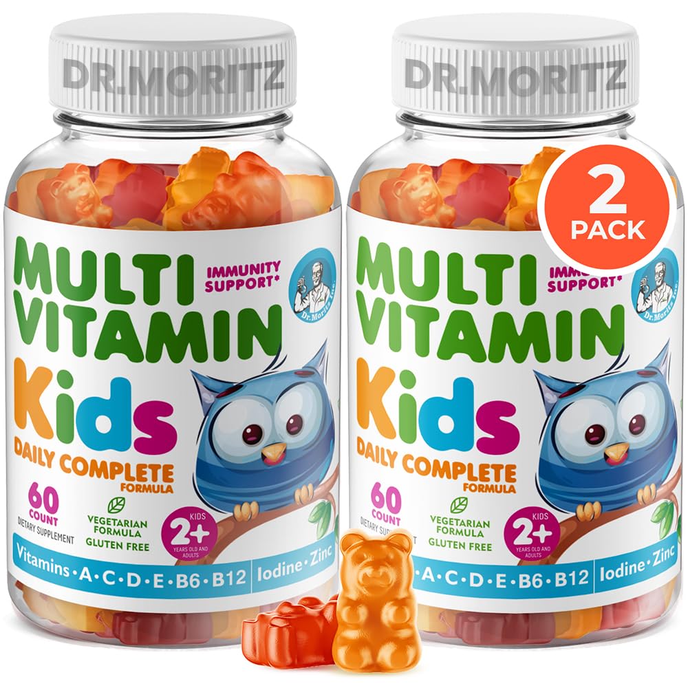 Gomitas multivitamínicas DR. MORITZ para niños con vitaminas esenciales