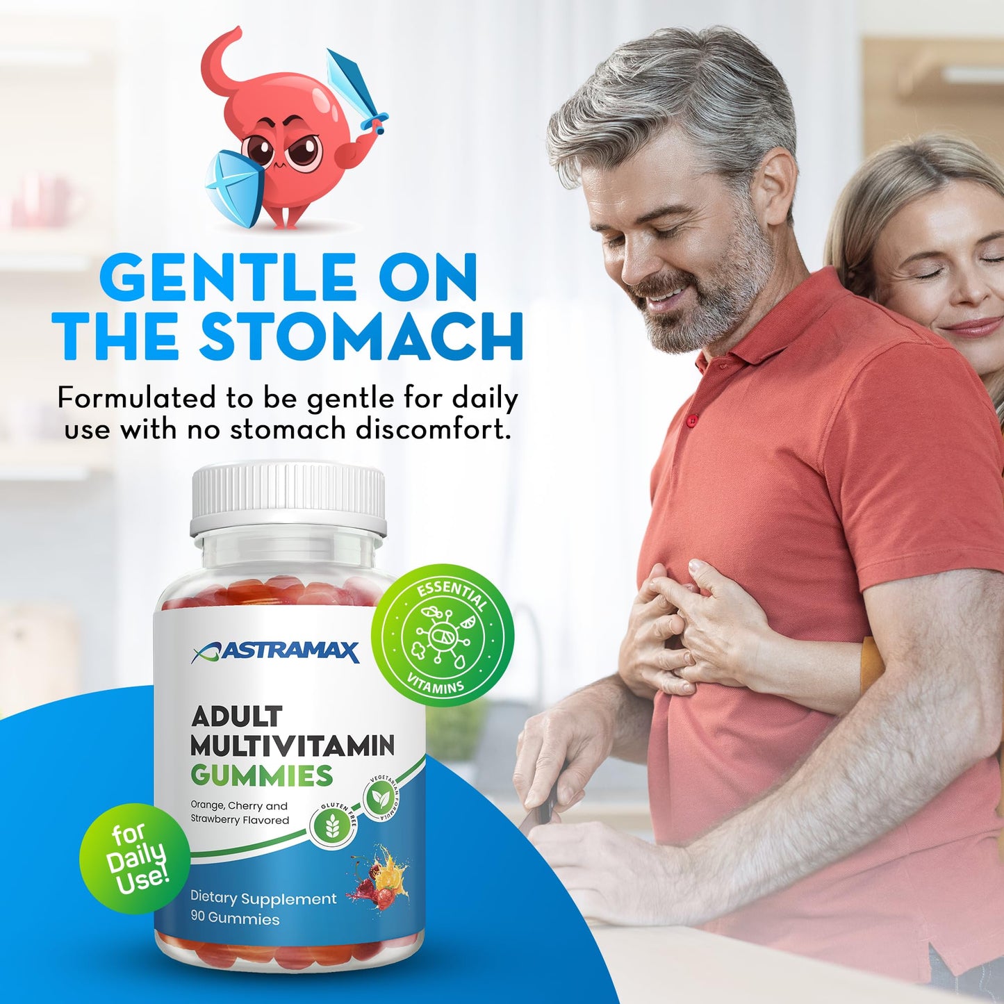 Gomitas multivitamínicas Astramax - Usar diariamente.