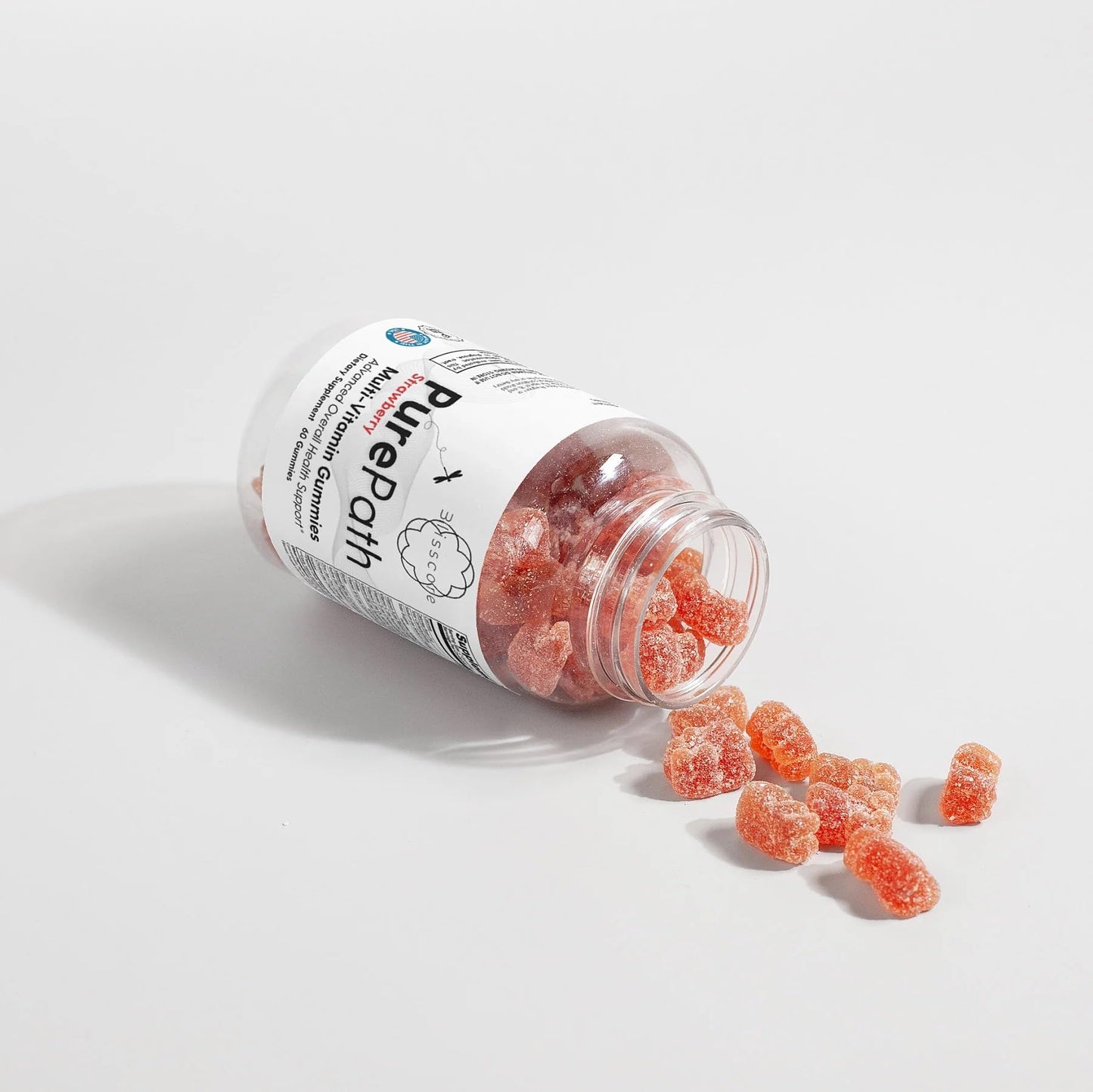 Gomitas Multivitamínicas Blisscore derramadas