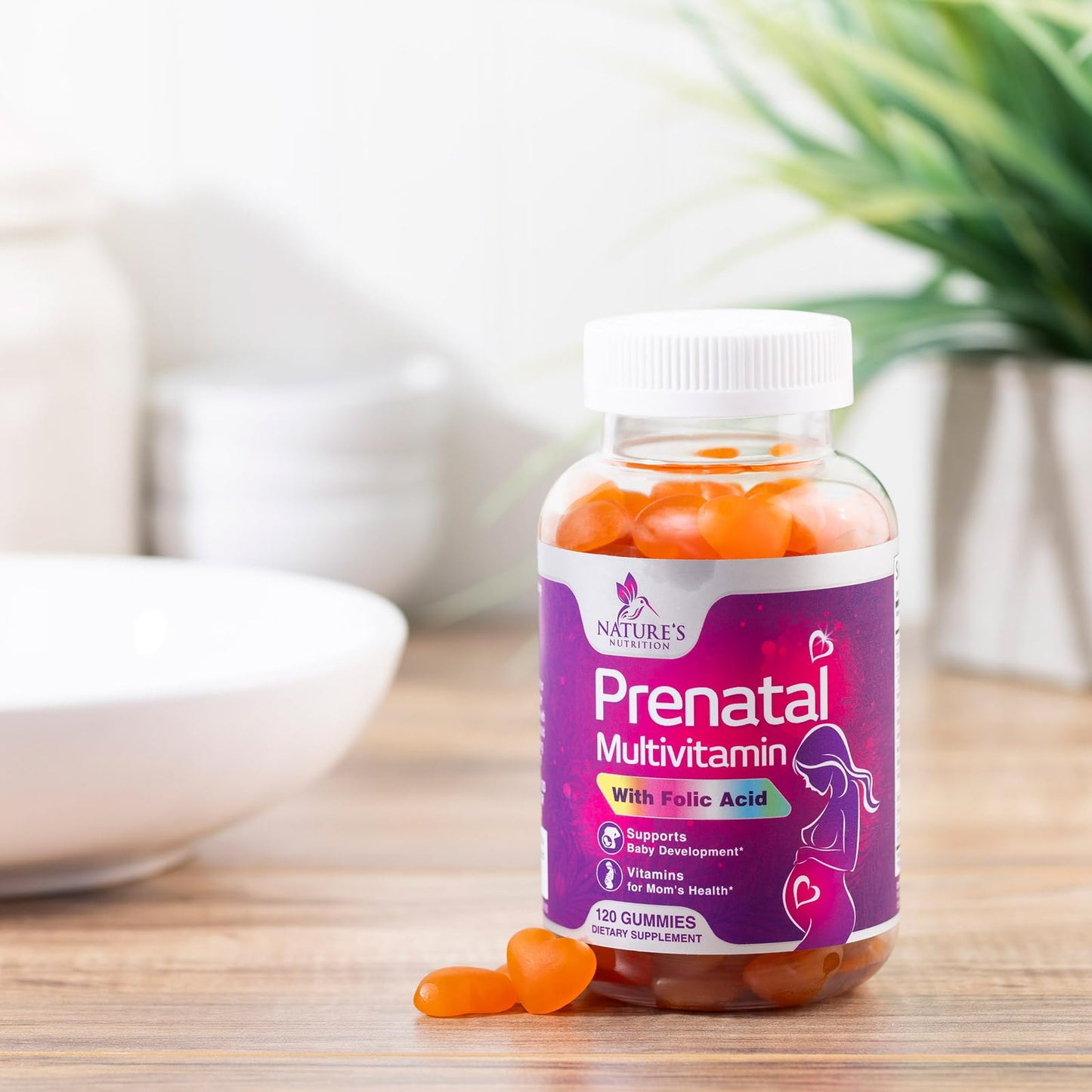 Gomitas multivitamínicas prenatales Nature's Nutrition confiables