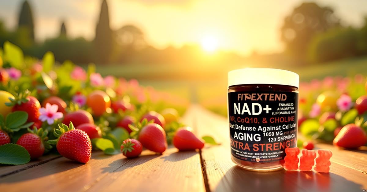 Gomitas NAD+ FIT EXTEND con colina y CoQ10
