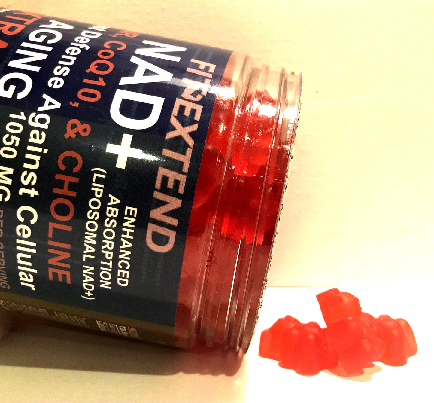 Gomitas NAD+ FIT EXTEND con NADH y CoQ10