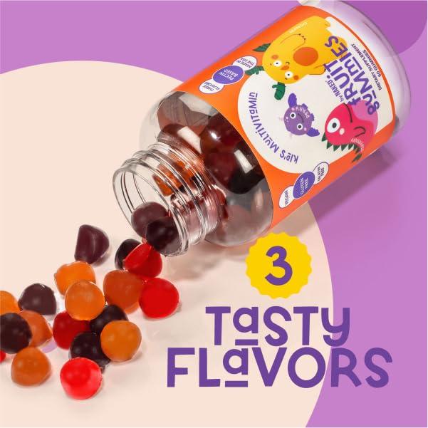 Gomitas Naked Nutrition para niños con vitaminas A a B12