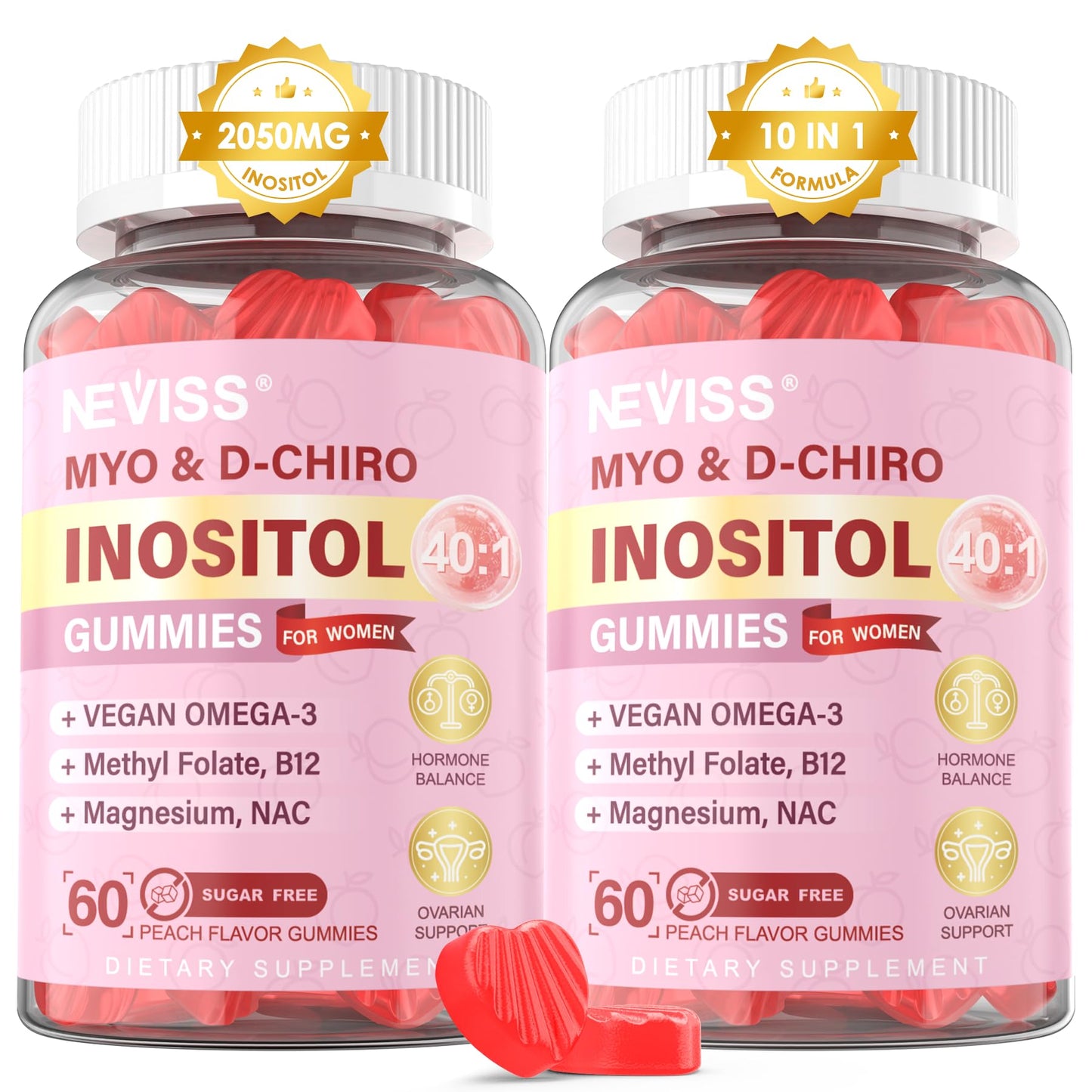 Gomitas NEVISS con ashwagandha y revitalizantes naturales