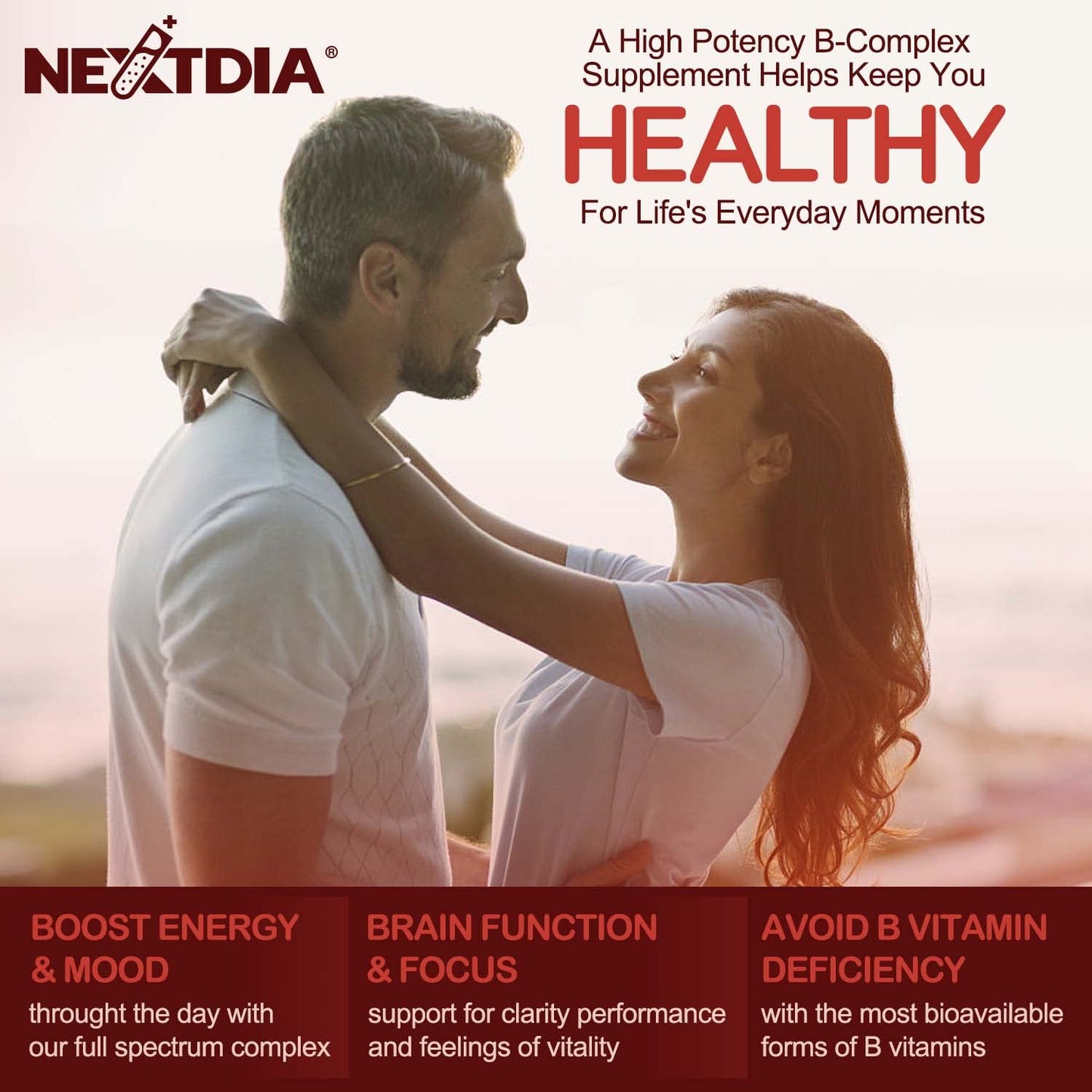 Gomitas Nextdia para vitamina B y metilfolato