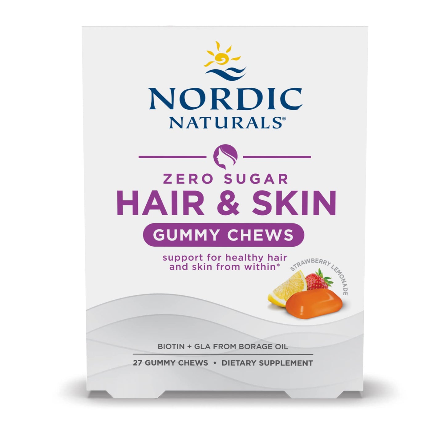 gomitas Nordic Naturals sin azúcar de biotina