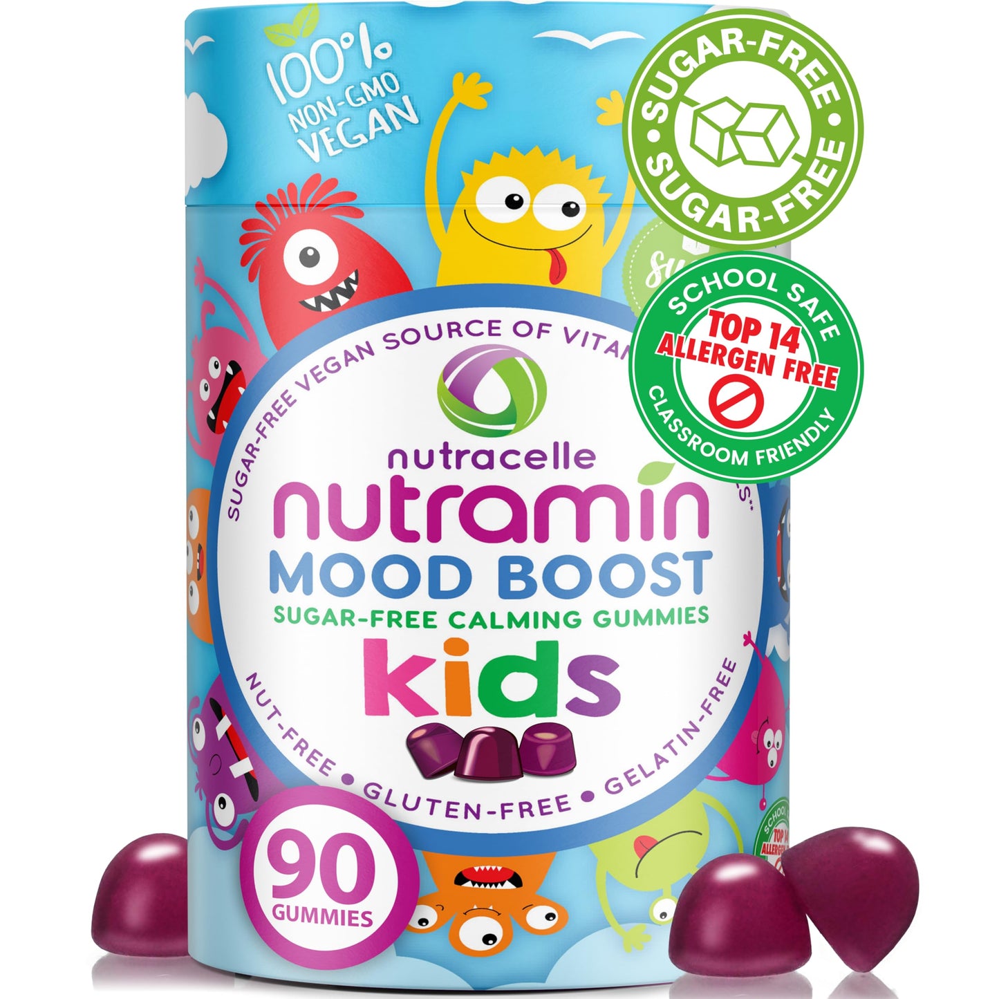 Gomitas NUTRAMIN para niños con magnesio