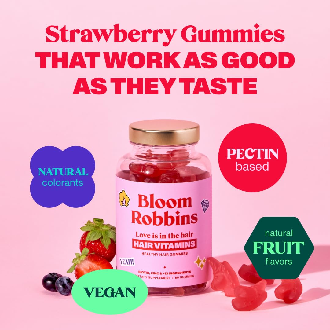 Gomitas para nutrición interna y belleza con biotina vegana