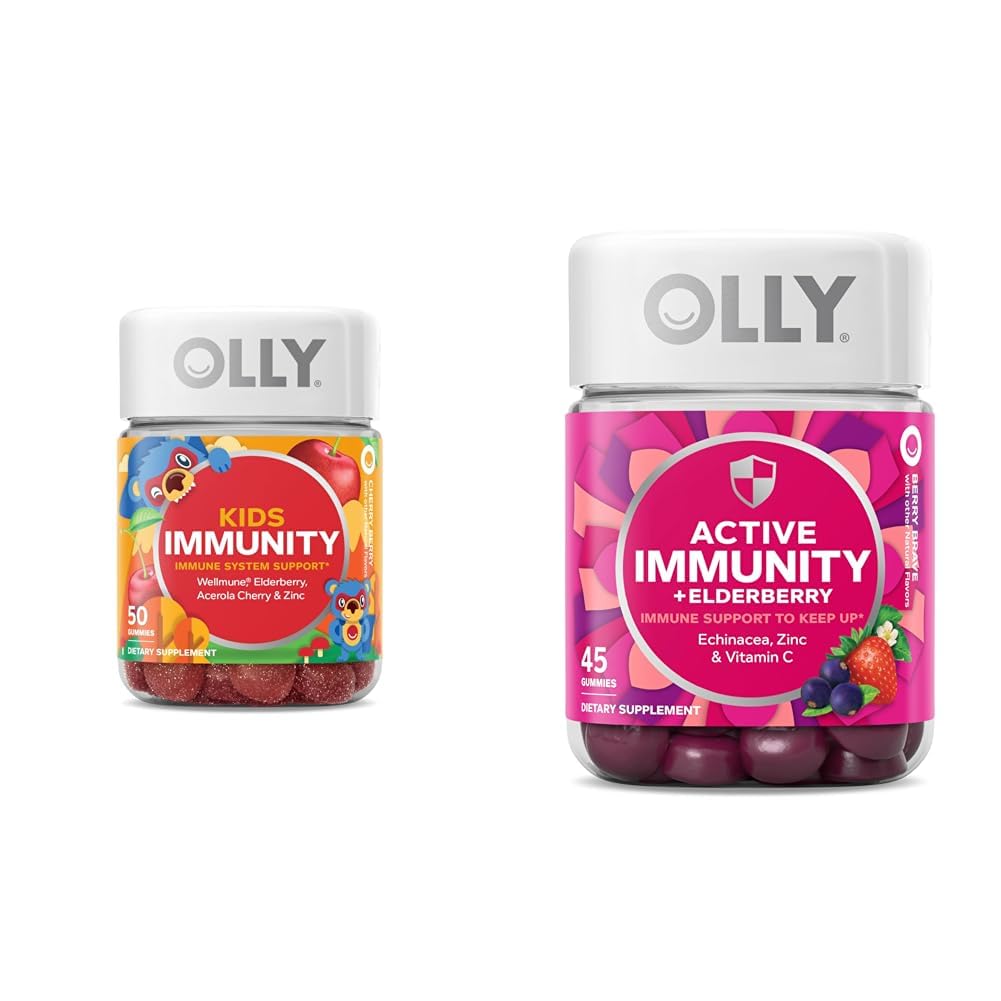 Gomitas OLLY para inmunidad infantil y activa