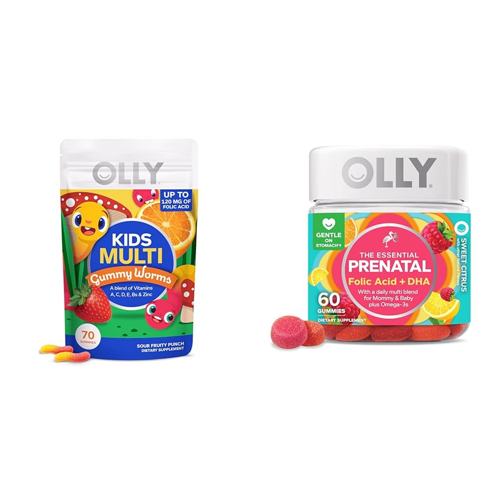 Gomitas OLLY para niños y embarazo, multivitamínico.