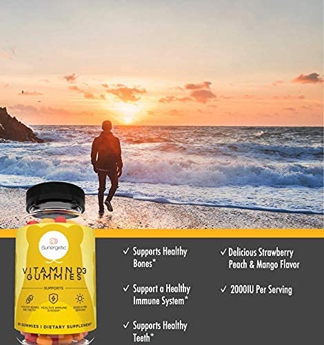 Gomitas premium para salud inmune y ánimo 2000 iu