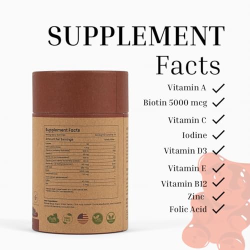 Gomitas saborizadas biotina vegana OhGummi