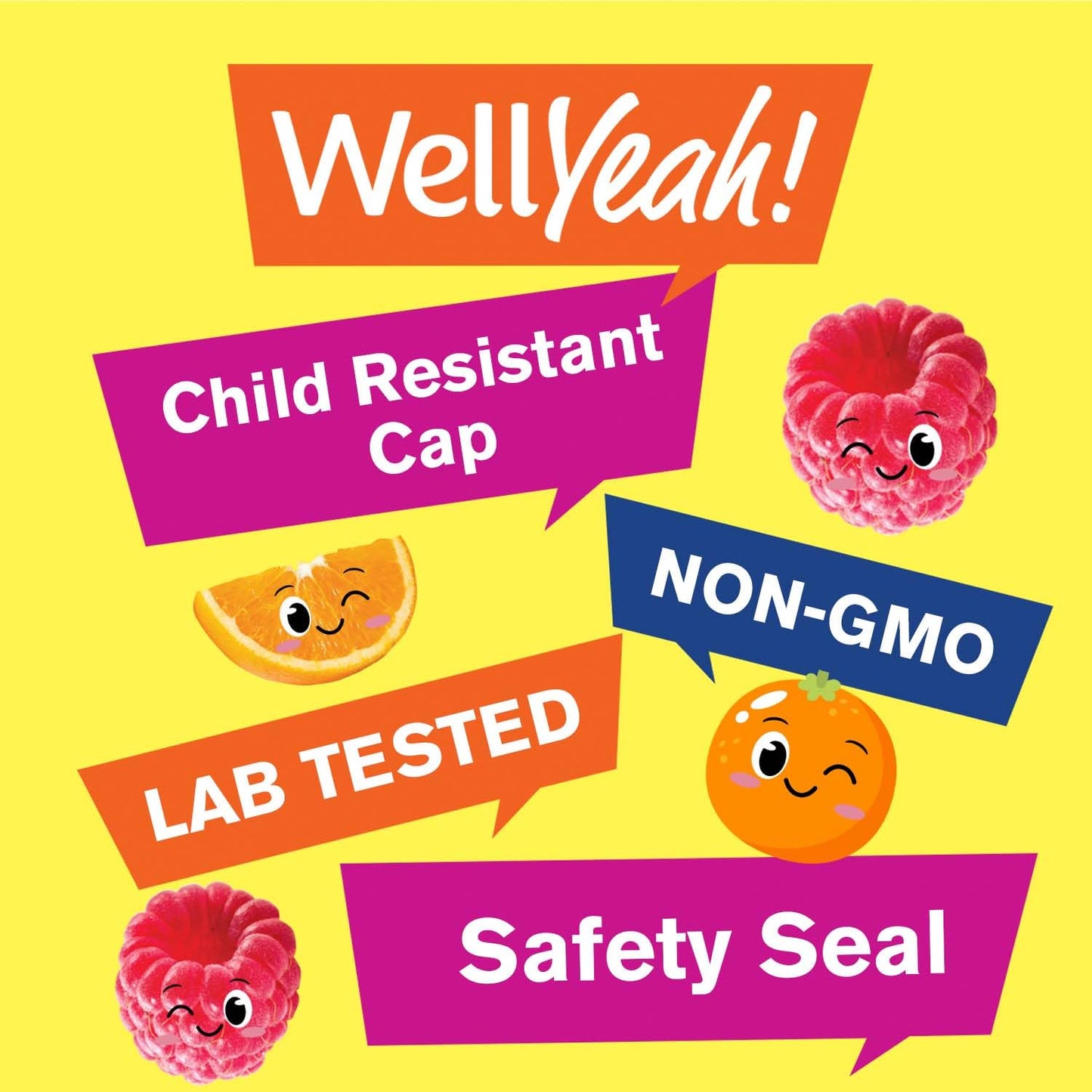 Gomitas saludables WellYeah para niños y adultos