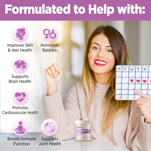 Gomitas veganas Yutiny para soporte femenino omega 3