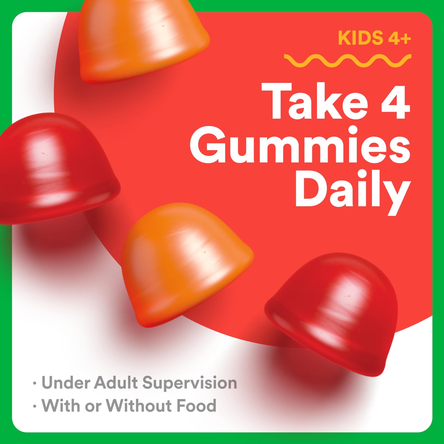 Gomitas vegetales multivitamínicas SmartyPants para niños 120 unidades