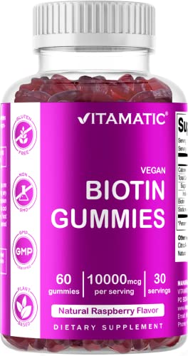 Gomitas Vitamatic biotina apoyo para cabello piel uñas