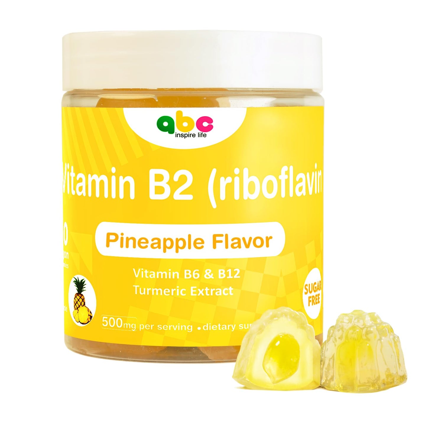 Gomitas vitamina b2 riboflavina 400mg INSPIRELIFE ABC