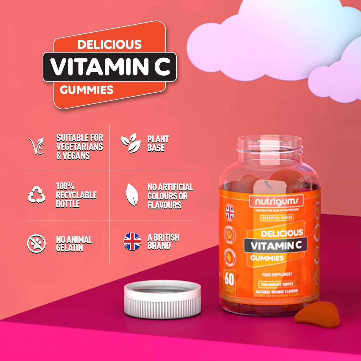 Gomitas vitamina c JPHYLL para sistema inmunológico