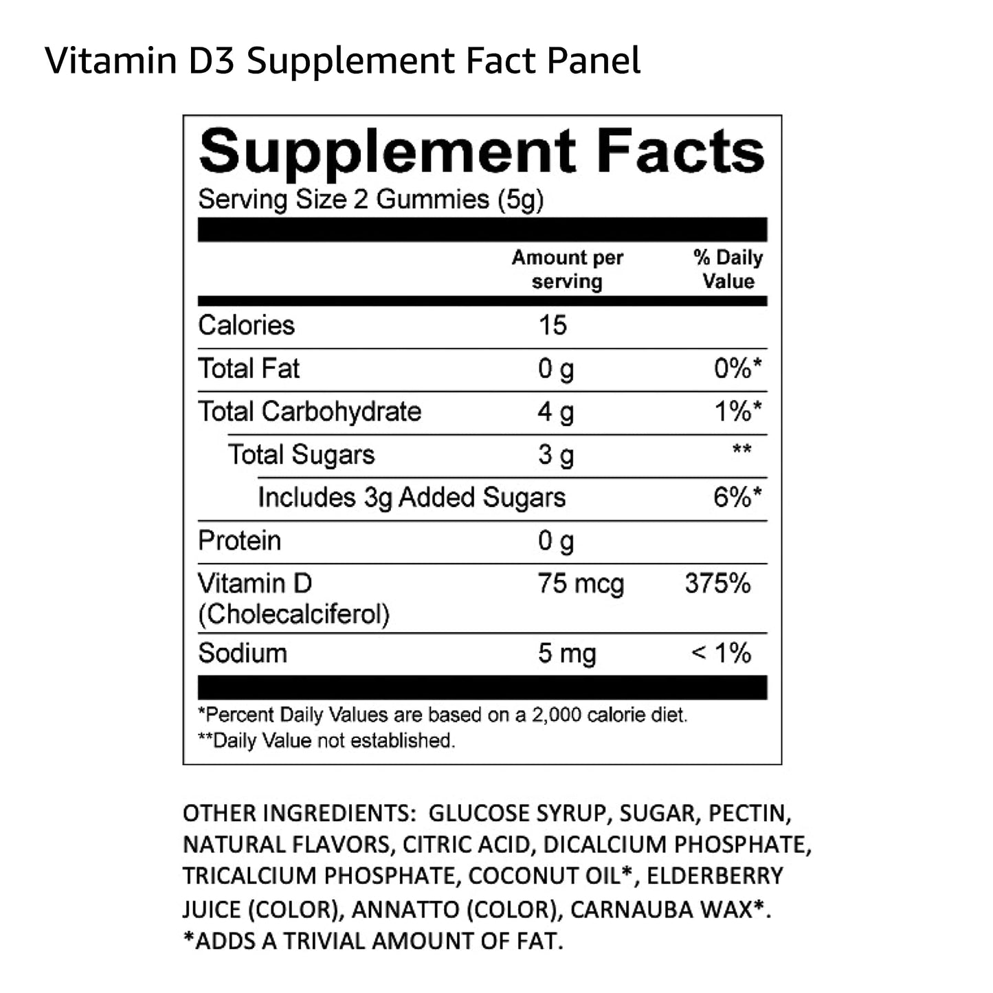 Gomitas de vitamina D3 Restorz sabor durazno y mango