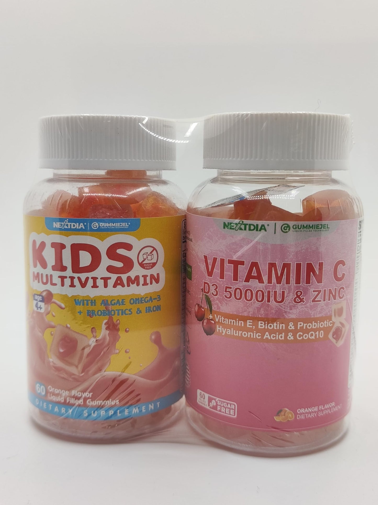 Gomitas de vitamina Nextdia paquete frontal