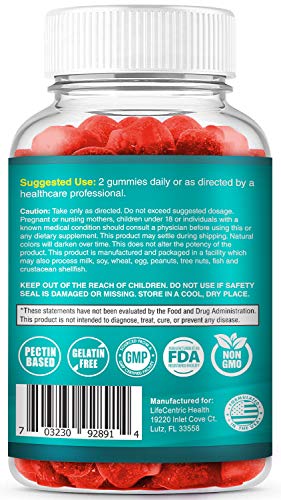 Gomitas vitaminicas biotina para cabello y uñas