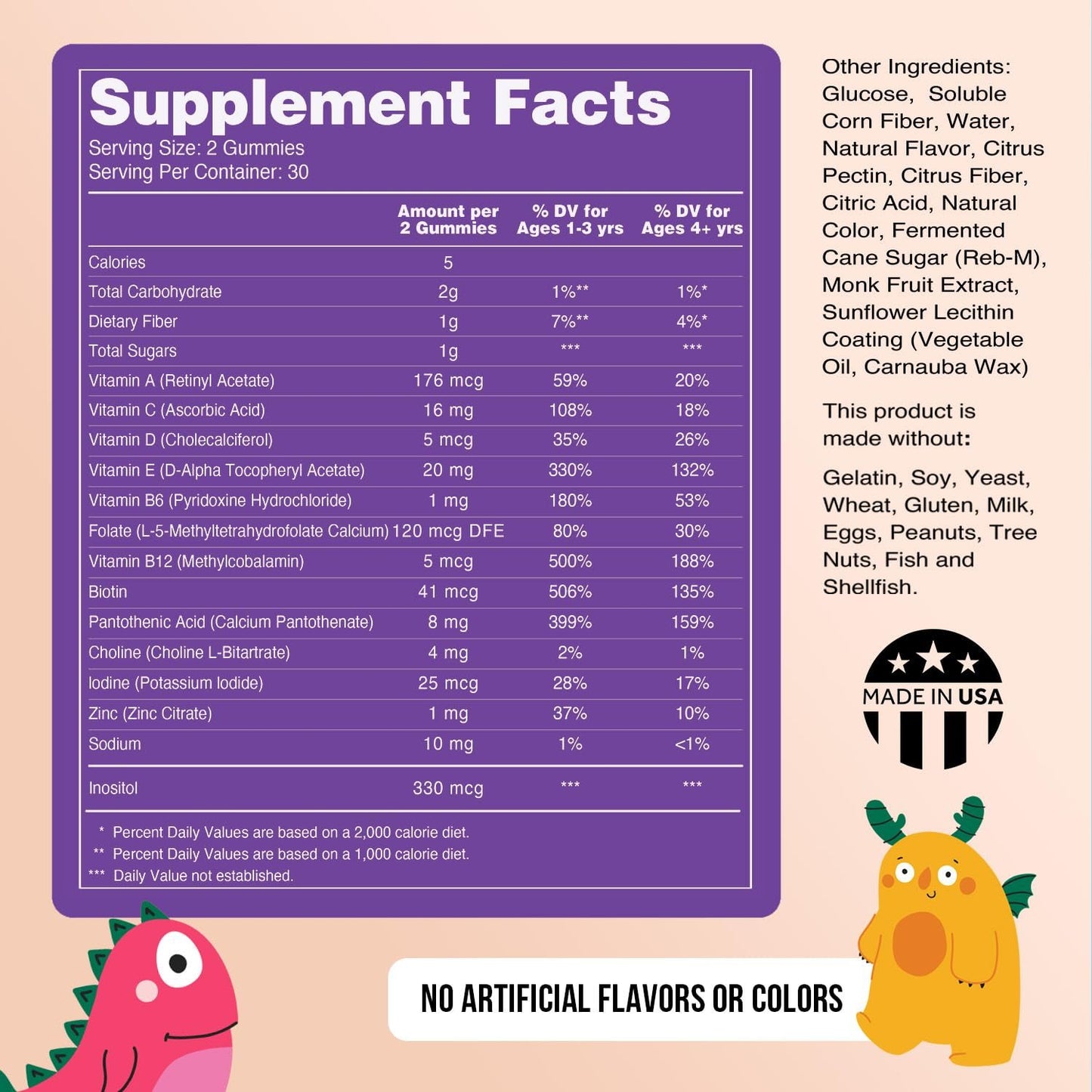 Gomitas Naked Nutrition con vitaminas y zinc para niños